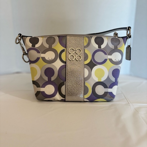 Coach Y2K vintage Op Art Small tote - Picture 1 of 11